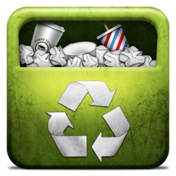 Trashcan Full Icon 256x256 png